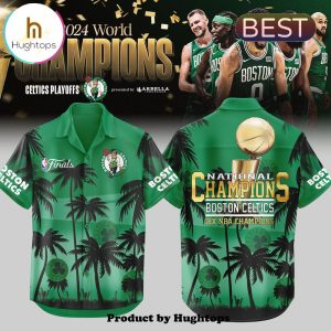 Limited Edition Boston Celtics Finals Champions NBA 2024 Hawaiian Shirt