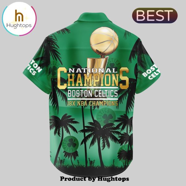 Limited Edition Boston Celtics Finals Champions NBA 2024 Hawaiian Shirt