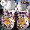 Los Angeles Lakers Specialized Yellow Crocs Clogs