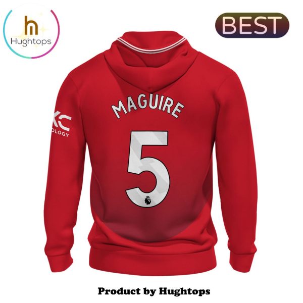 Maguire Manchester United Special Champions Red Hoodie