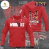 Mainoo Manchester United Special Champions Red Hoodie