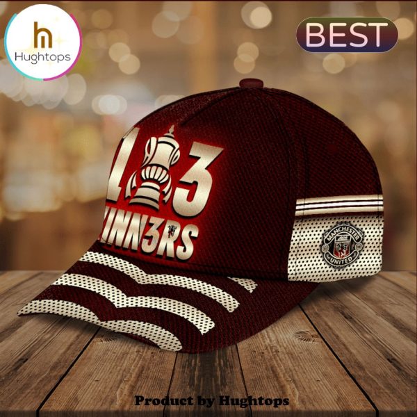 Manchester United 13 Times Cup Winners Classic Cap