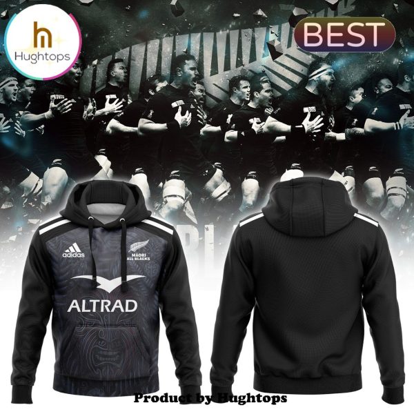 Maori All Blacks Rugby Union 2024 25 Home Jersey Hoodie