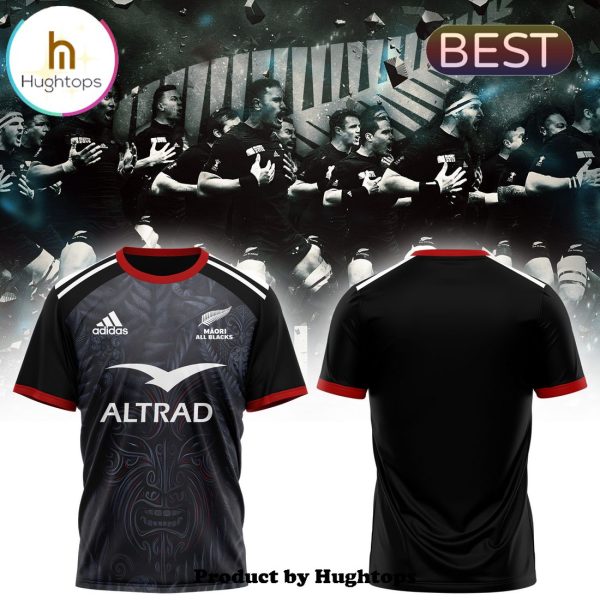 Maori All Blacks Rugby Union 2024 Home Jersey Shirt