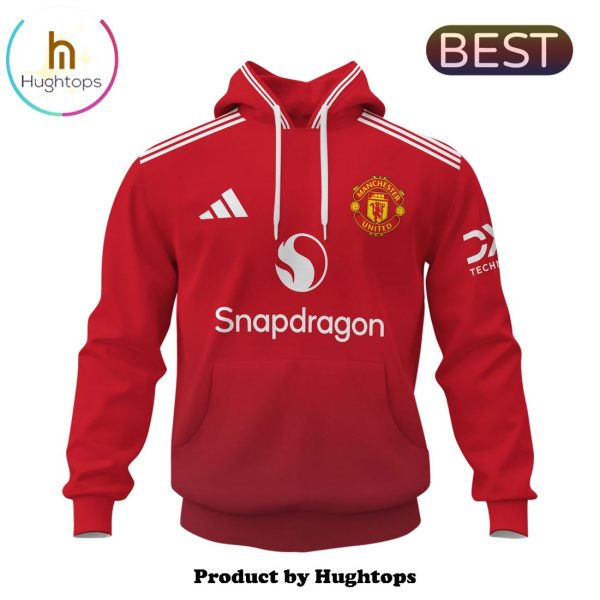 McTominay Manchester United Men’s Champions Hoodie – Red