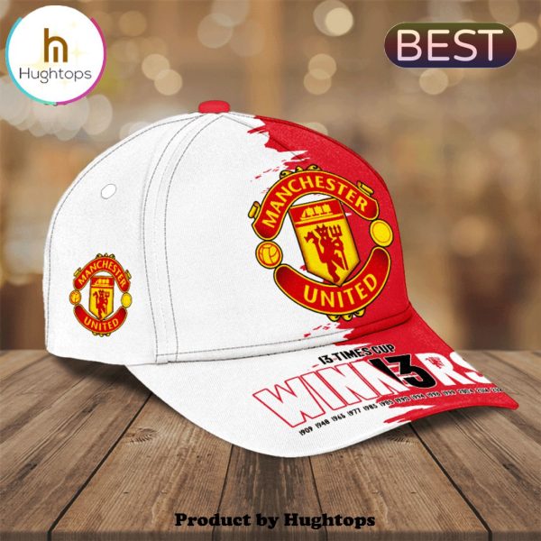 Men’s Manchester United 13-Times Cup 2024 Classic Cap