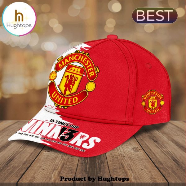 Men’s Manchester United 13-Times Cup 2024 Classic Cap