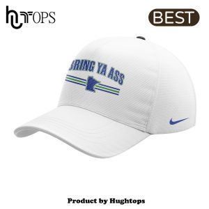 Minnesota Timberwolves Bring Ya Ass White Classic Cap