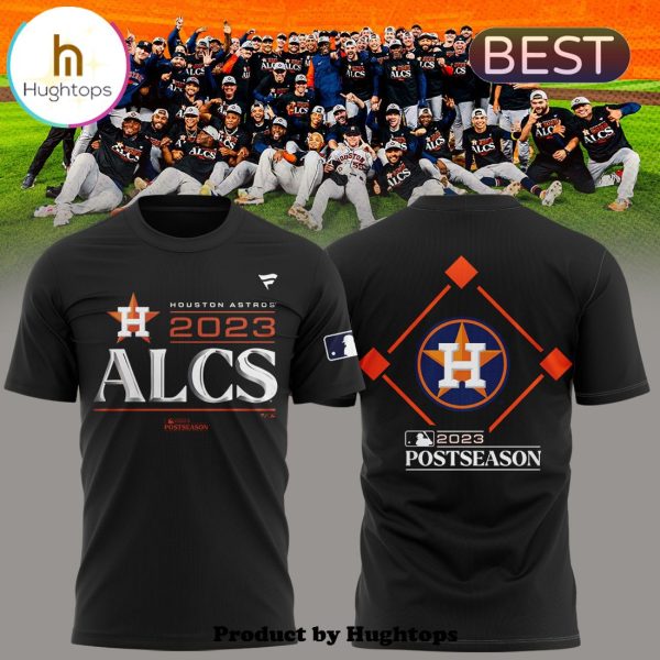 MLB Houston Astros 2023 ALCS Black T-Shirt, Jogger, Cap