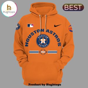 MLB Houston Astros 2024 Orange Hoodie Limited