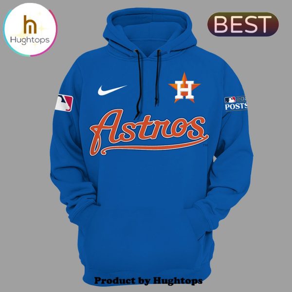 MLB Houston Astros 2024 Postseason Navy Hoodie