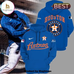 MLB Houston Astros 2024 Postseason Navy Hoodie, Jogger, Cap