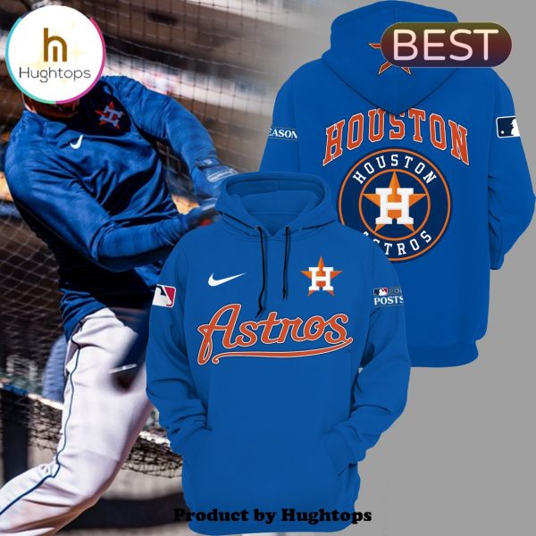 MLB Houston Astros 2024 Postseason Navy Hoodie, Jogger, Cap