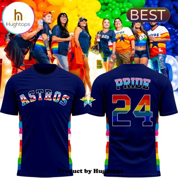 MLB Pride Night Houston Astros T-Shirt, Jogger, Cap