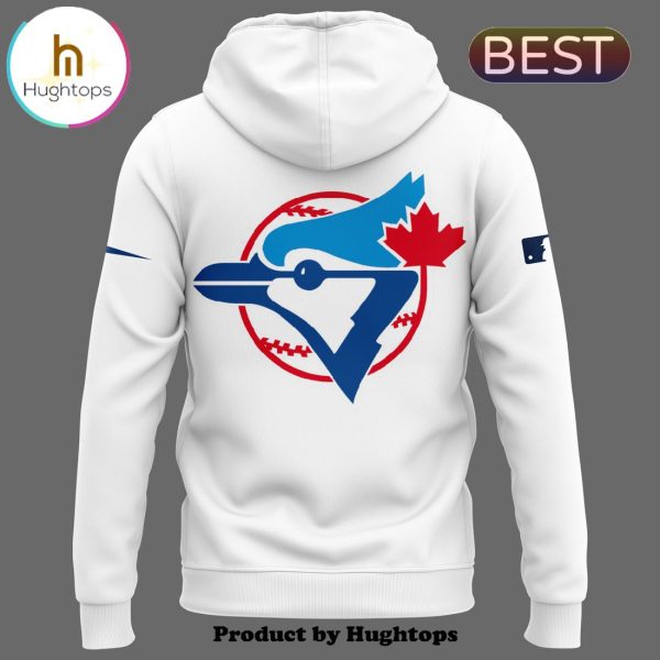 MLB Toronto Blue Jays American League White Hoodie