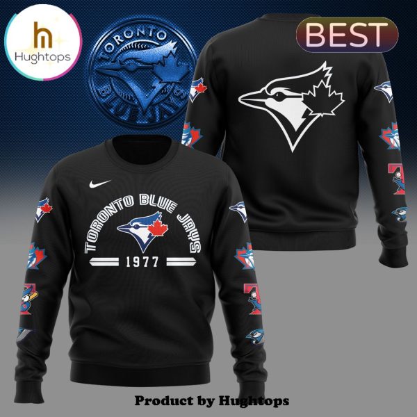 MLB Toronto Blue Jays Baseball Team Black Hoodie