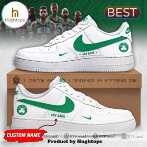 NBA Boston Celtics Custom 2024 Air Force 1 Shoes