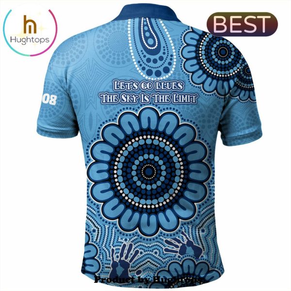 New South Wales Argyle Patterns 2024 Custom For Life Polo Shirt