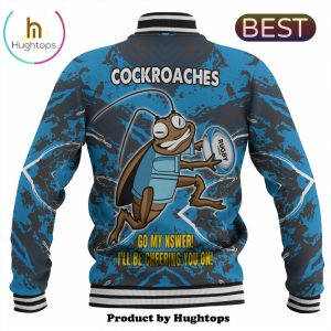 New South Wales Funny Cockroaches Tough Fan Rugby Baseball Jacket