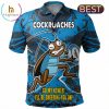 New South Wales Blues Funny Army Rugby For Life Polo Shirt