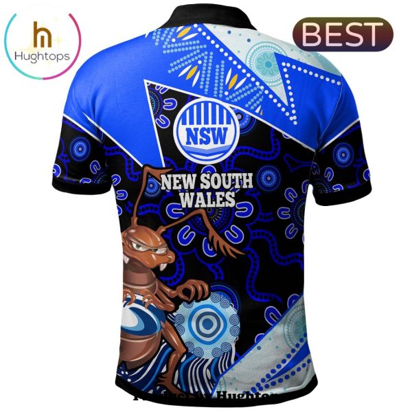 New South Wales Special Tough Fan Rugby For Life Polo Shirt