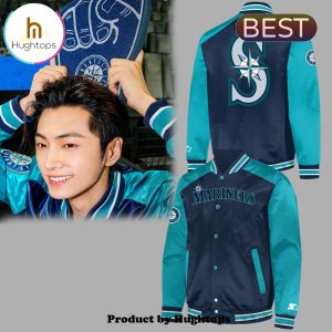 NHYPEN x Seattle Mariners Jay New 2024 Baseball Jacket