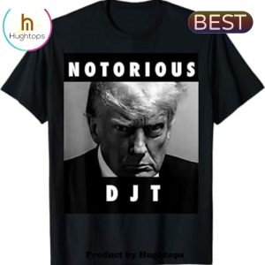 Notorious DJT Donald Trump Shot T-Shirt