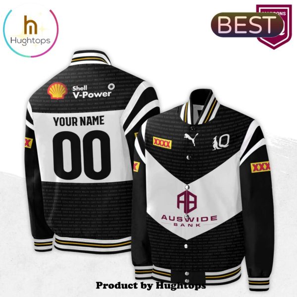 NRL 2024 Queensland Maroons Custom Baseball Jacket