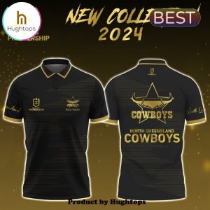 NRL North Queensland Cowboys Golden Polo Shirt