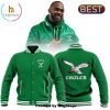 Philadelphia Eagles NFL 2024 Green Specialized Baseball Jacket