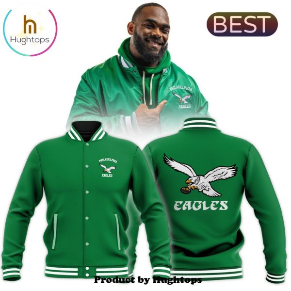 Philadelphia Eagles NFL 2024 Green Limited Baseball Jacket