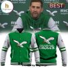 Philadelphia Eagles NFL 2024 White Limited Baseball Jacket