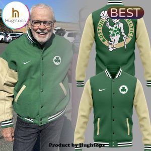 Premium Boston Celtics New Green Baseball Jacket