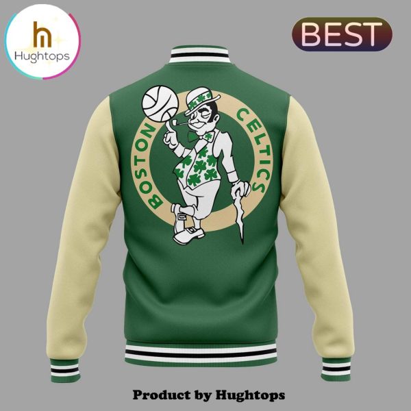 Premium Boston Celtics New Green Baseball Jacket