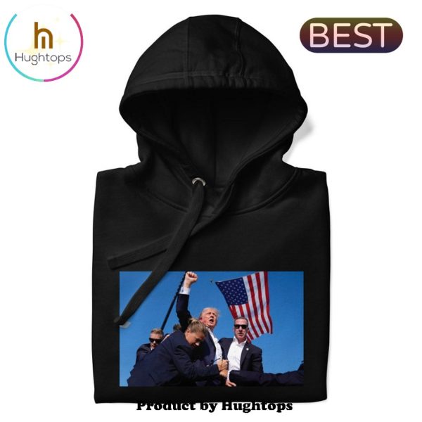 Premium President Trump Shot Hoodie