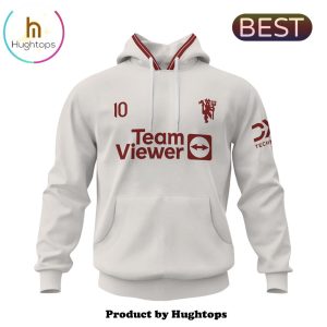 Rashford Manchester United Premier Champions White Hoodie