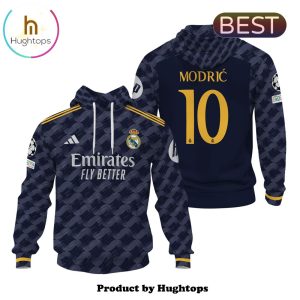 Real Madrid Luka Modric 24 25 Men’s Home Navy Hoodie