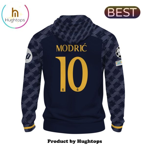 Real Madrid Luka Modric 24 25 Men’s Home Navy Hoodie