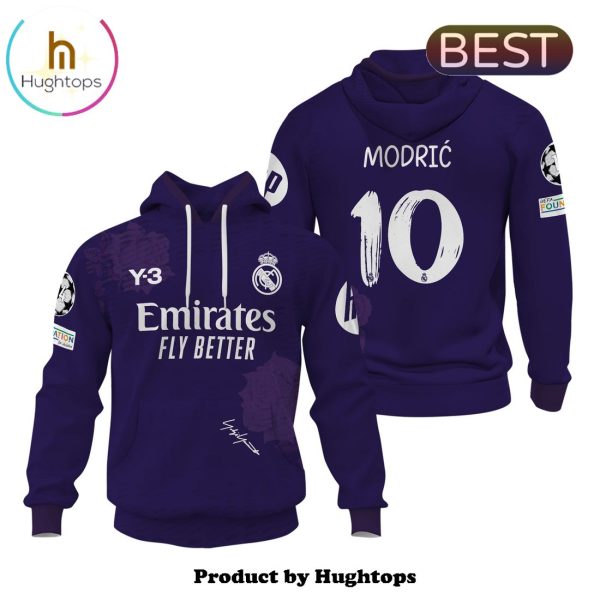 Real Madrid Luka Modric 24 25 Men’s Home Signatures Hoodie