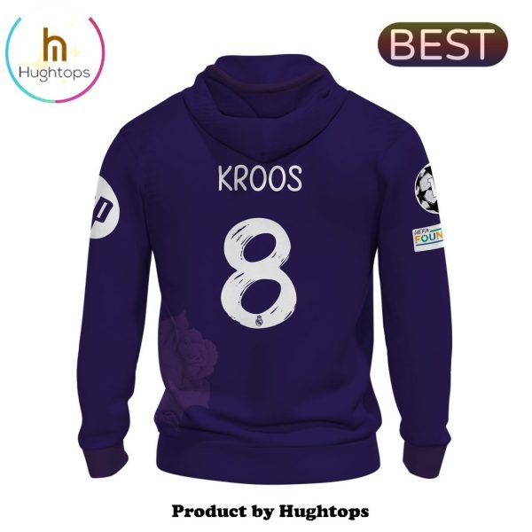 Real Madrid Men’s Kroos 24 25 Men’s Home Signatures Hoodie