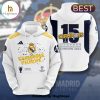 Real Madrid Modric 24 25 Men’s Home White Hoodie