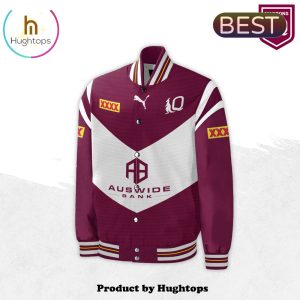 Special NRL Queensland Maroons Custom Gifts Baseball Jacket