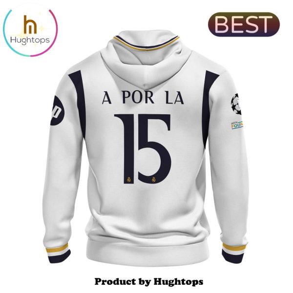 Special Real Madrid A Por La Home White Hoodie