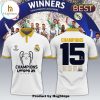 Special 15 Champions League Real Madrid White Polo Shirt