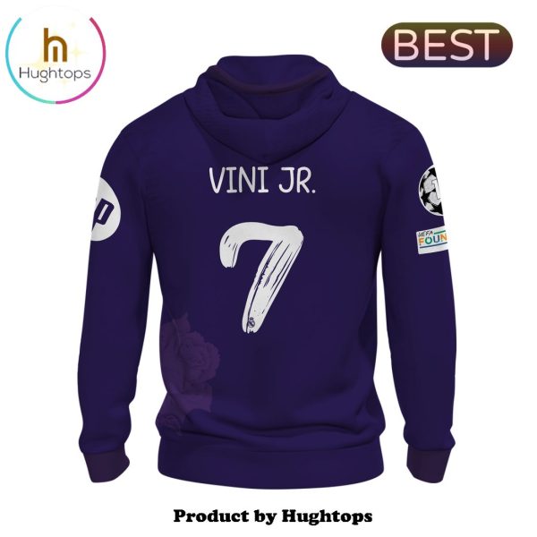 Special Real Madrid Vini Jr. 24 25 Home Signatures Hoodie