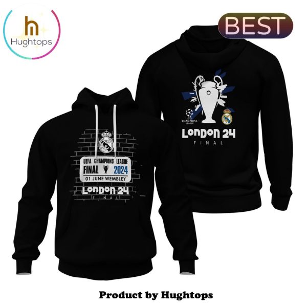 Special UCL Final London 24 Final Champions Black Hoodie