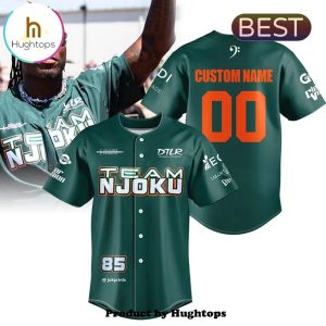 Team Njoku Softball Cleveland Browns Custom Green Baseball Jersey