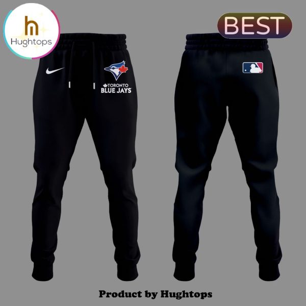 Toronto Blue Jays Baseball MLB Black Hoodie, Jogger, Cap