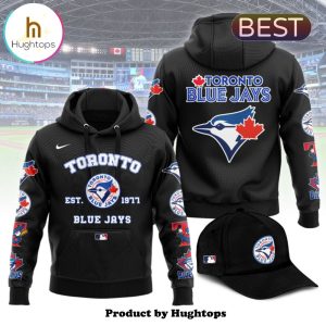 Toronto Blue Jays MLB Black Hoodie, Jogger, Cap