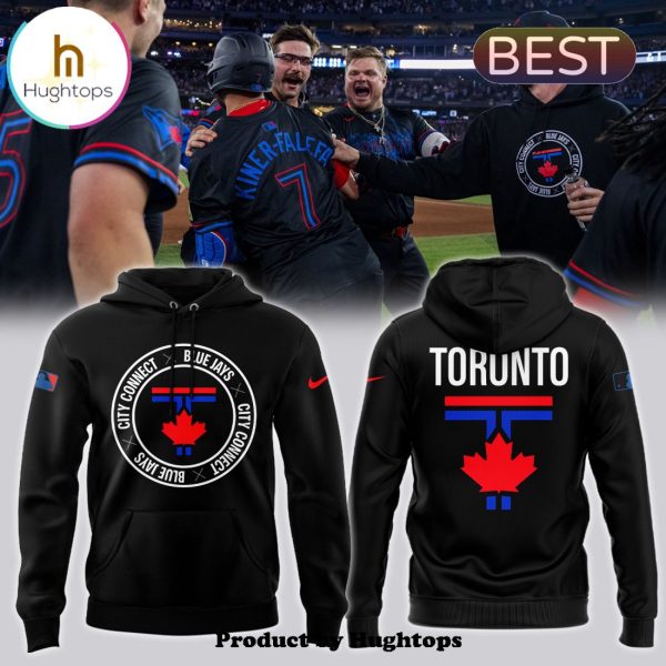 Toronto Blue Jays MLB City Connect Black Hoodie